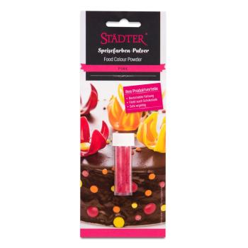 Städter Speisefarbe Pulver PINK 7ml