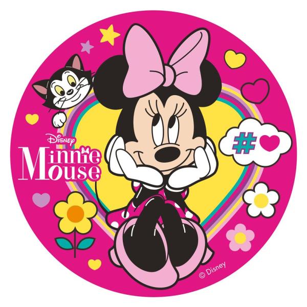 Dekora MINNIE MOUSE Tortenaufleger Oblate rund 20cm